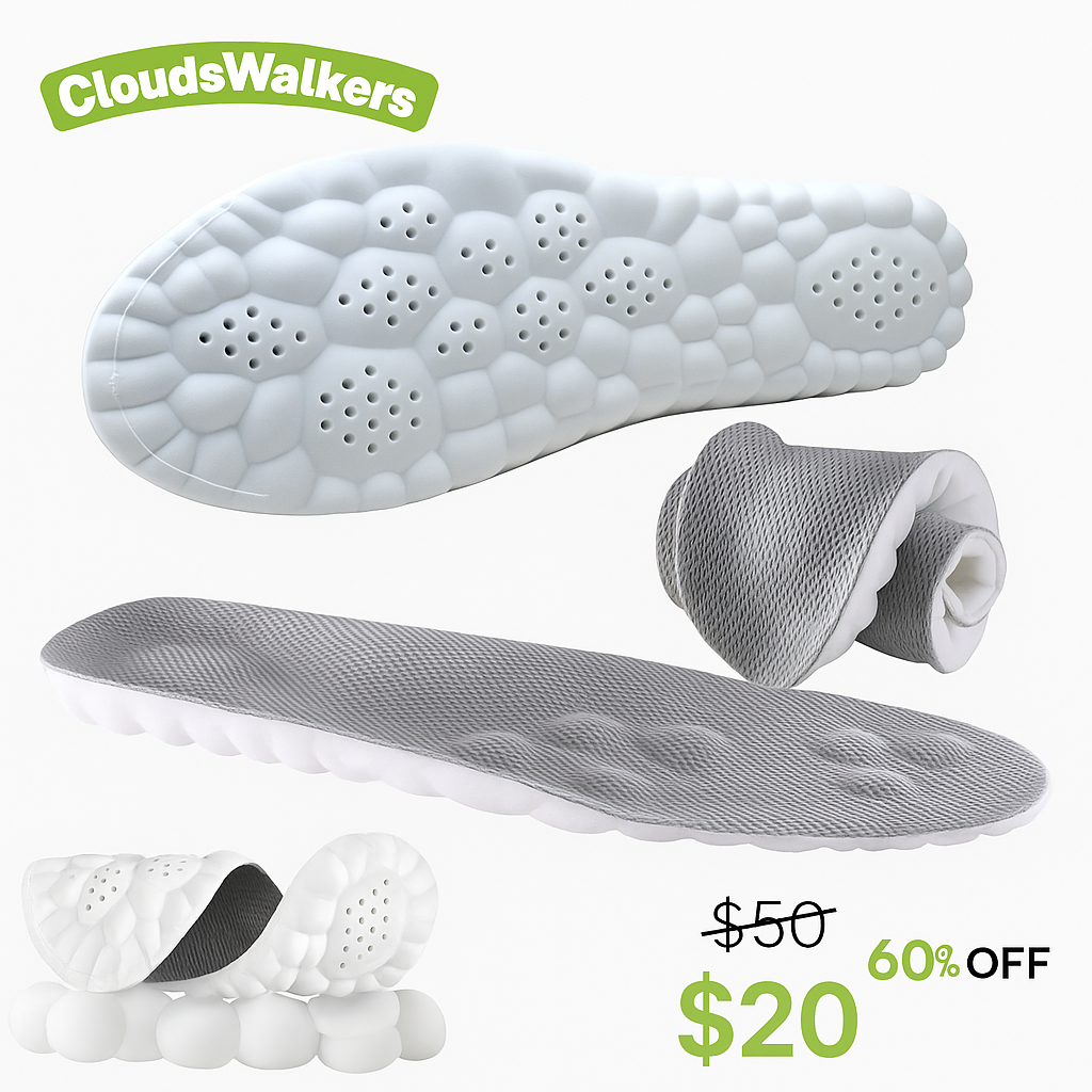 4D Cloud Technology Sports Insoles